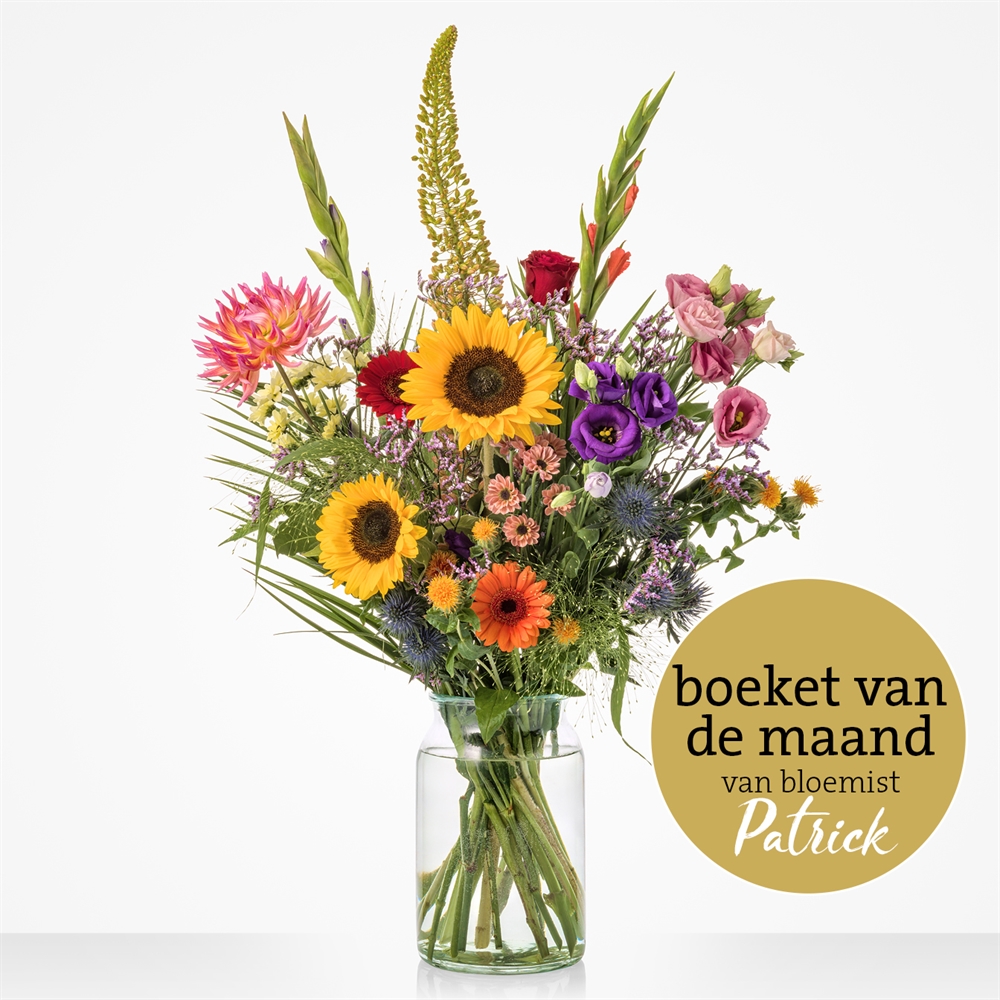 Maandboeket augustus